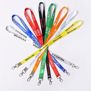 Sublimation Polyester <b>Breakaway</b> <b>Lanyards</b> Custom Logo High Quality Detachable Buckle <b>Lanyard</b> for School and Office Neck Strap - Product Image 3
