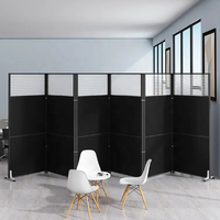 XTYDPW-028 Paravent d'extérieur moderne pliable, cloison mobile, séparateur de table de bureau, panneau mural durable en MDF, personnalisable pour cuisine et salle de sport