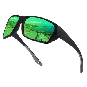 Gafas de Sol con Marco Cuadrado de PC, Lentes TAC con Protección UV400, Unisex, para Deportes al Aire Libre, Ciclismo y Conducción - Product Image 3