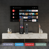 Allwinner H313 TV98 ATV Stick 4K Ultra HD Smart Fire TV Stick 4K Support Quad Core 5G Télécommande vocale 2 Go 16 Go de stockage