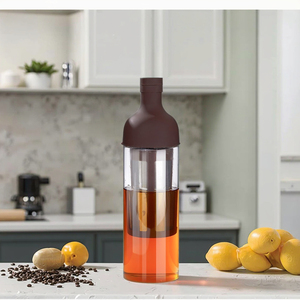 Cafetière à froid Bouteille de café froid Vente d'usine Cafetière à froid en verre avec <span class=keywords><strong>filtre</strong></span> en acier inoxydable - Product Image 2