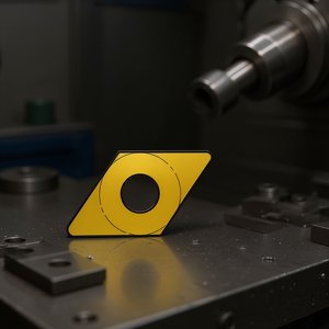 Inserto de Torneado Fervi de 55 Grados, Grado Cermet, para Mecanizado de Metales - Product Image 3