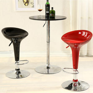 Siège en plastique ABS espagnol <span class=keywords><strong>de</strong></span> haute qualité <span class=keywords><strong>banc</strong></span> Vintage chaise <span class=keywords><strong>de</strong></span> Restaurant hauteur réglable tabouret <span class=keywords><strong>de</strong></span> Bar pivotant à Base chromée à 360 degrés - Product Image 4