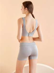 Pantalones Cortos <span class=keywords><strong>de</strong></span> Maternidad, Antiexposición, 3/4 <span class=keywords><strong>de</strong></span> Longitud, Capa Base, Corte Alto, Tinte Liso, Soporte para el Vientre, Antibacterianos, con Refuerzo, para Verano - Product Image 4