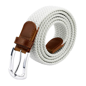 Bán Sỉ Thắt Lưng Co Giãn Dệt Phi Giới Tính Tùy Chỉnh Thắt Lưng Co Giãn Bện Vải Bố Cho Nam Thắt Lưng Co Giãn Vải Bện Cho Nữ - Product Image 5