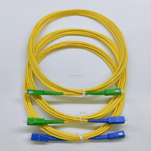 Cordon de brassage fibre optique OEM G652D monomode simplex SC APC UPC avec gaine LSZH, 3m, pour communication - Fourniture directe usine - Product Image 2