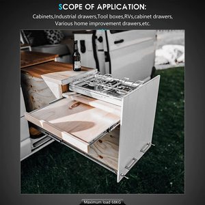 9308Heavy Duty <strong>Drawer</strong> <strong>Slides</strong> 36 Inch with Lock Full Extension Ball Bearing Cabinet Telescoping Locking <strong>Sliding</strong> Rails <strong>Tool</strong> <strong>Box</strong>