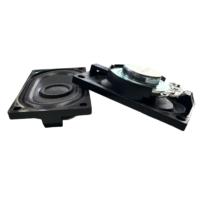 3050 30mm * 50Mm 8ohm 2W coque en plastique haut-parleur électrique interne magnétique pilote unité carré pour ordinateur portable LCD moniteur TV haut-parleur