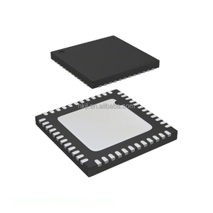 Composants électroniques : Générateur de fréquence SI5332AD09967-GM3 à 48 points, boîtier VFQFN à contacts apparents, pour synchronisation horlogère. Acheter en ligne auprès d'un distributeur agréé. - Product Image 1
