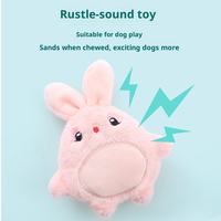 Jouet pour chat interactif apaisant et amusant à mâcher en forme de lapin panda en peluche écologique Snowspaws