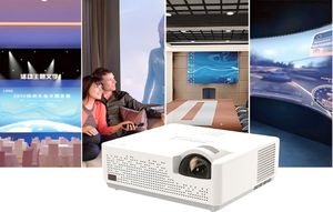 โปรเจคเตอร์อัจฉริยะสำหรับการประชุม COLABLE DLP Laser 4K 5000ANSI Full HD 1080P รุ่น BF500I ฉายภาพระยะใกล้ รองรับการแบ่งหน้าจอแบบไร้สาย รับประกัน 3 ปี BF - Product Image 3