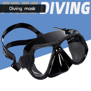 Máscara de buceo con doble lente de vidrio templado antivaho para snorkel, deportes acuáticos, adultos, universal - Product Image 2