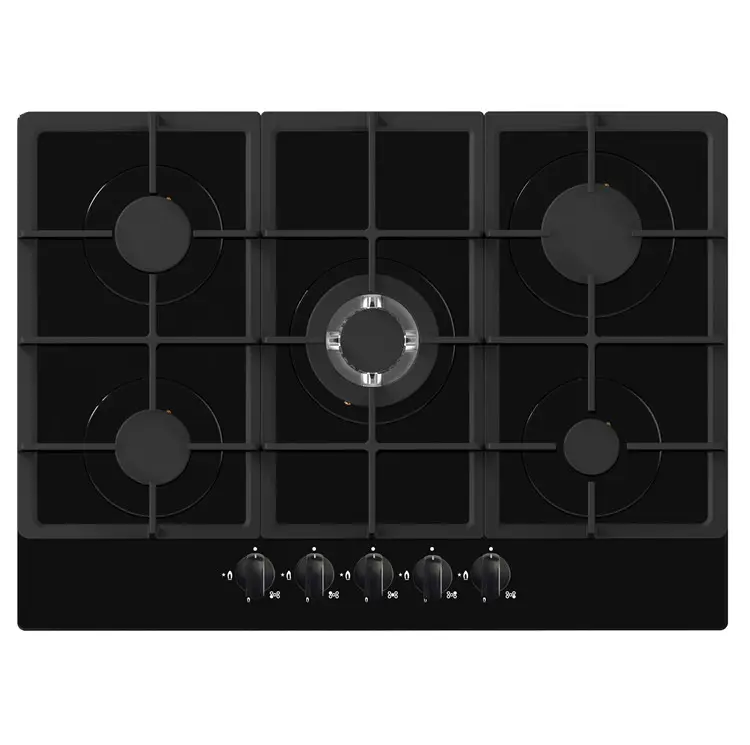 New Fashion Home Appliance Built Gas Hobs Stove Cast Iron Household Free Spare Parts Ceramic / Glass Gas Cooktops 220 3.8 1.75