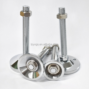 Heavy-Duty <strong>Adjustable</strong> M12 M16 M20 M24 <strong>Industrial</strong> <strong>Casters</strong> Mechanical Foot Cup Fixing Anchor Bolts for Furniture Pads Support - Product Image 1