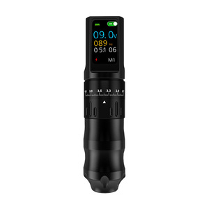 Color Screen Wireless Tattoo Pen Type C Rechargeable <b>Rotary</b> <b>Machine</b> Stainless Steel PMU Kit - Product Image 3