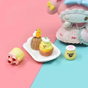 Leuke Broodjes Simulatie Dessert Resin Charms Cabochon Voor Diy Telefoon Decoratie Slime Maken Sleutelhanger Decoratie Craft - Product Image 5