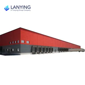 Customized Prefabricated Steel Parking Structure Workshop Shed Design Hall Building Warehouse Prefab