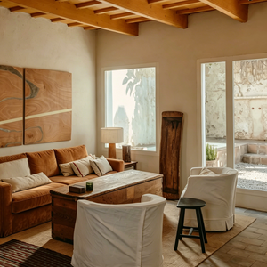 Aménagement Intérieur Complet de la <span class=keywords><strong>Maison</strong></span> : Style Vintage Méditerranéen <span class=keywords><strong>Sud</strong></span>-Français pour Salon, Salle à Manger, Chambre et Cour Privée - Product Image 3
