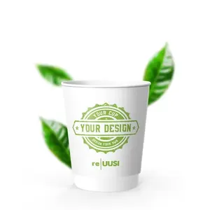 Bicchiere termico a doppia parete HOTCUP, merchandising personalizzato - Product Image 3
