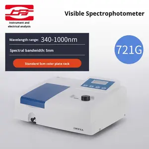 เครื่องสเปกโตรโฟโตมิเตอร์แบบลำแสงแยก ความแม่นยำสูง 340-1000 นาโนเมตร สำหรับการวิเคราะห์เชิงปริมาณในห้องปฏิบัติการ - Product Image 6