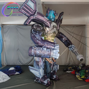 Figurines gonflables 3 pièces, transformateurs gonflables, Robot, poupée <span class=keywords><strong>abeille</strong></span> - Product Image 5