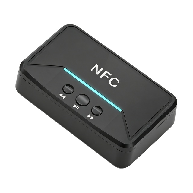 TUTI Best Sellers NFC Desktop Wireless Receive Hi-Fi Level High-fidelity Sound Quality AUX 3.5mm BT 5.0 NFC Bluetooth Receiver