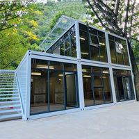 Maison préfabriquée modulaire DXH, maison mobile préfabriquée, maison préfabriquée pré-assemblée, isolation thermique pour l'école, l'hôtel, le bureau