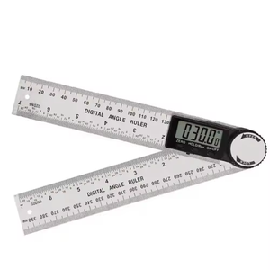 Regla <span class=keywords><strong>de</strong></span> ángulo DITRON <span class=keywords><strong>de</strong></span> 360 grados, herramientas <span class=keywords><strong>de</strong></span> medición, reglas <span class=keywords><strong>de</strong></span> acero inoxidable <span class=keywords><strong>de</strong></span> 200mm y 300mm, buscador <span class=keywords><strong>de</strong></span> ángulo transportador <span class=keywords><strong>de</strong></span> ángulo Digital - Product Image 1