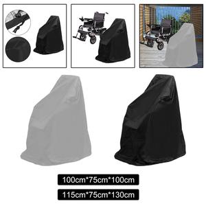 Resistente sedia a rotelle leggera 100x75x100cm nera e copertura per Scooter per uso esterno accessori per Scooter elettrici - Product Image 2