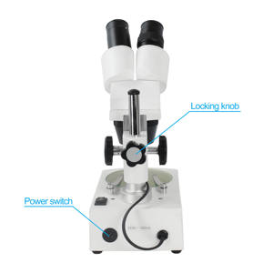 <span class=keywords><strong>Microscope</strong></span> stéréo binoculaire à LED 20X/40X avec oculaires WF10X (B2.214C) - Product Image 4