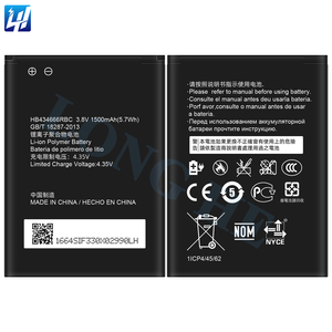 HB434666RBC แบตเตอรี่3.8V 1500mAh สำหรับ Huawei E5573s-806 E-606 <span class=keywords><strong>E5577</strong></span>แบตเตอรี่ลิเธียมแบบชาร์จไฟได้ - Product Image 3
