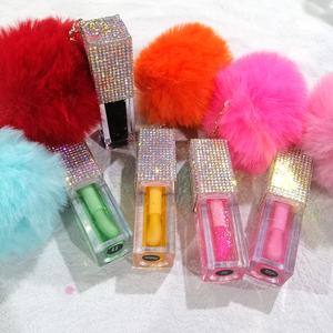Private Label Lip Plumper Oil Atacado Frutas Flavored Lip Oil Hidratante Hidratante Vegan Lip Care Oil - Product Image 5