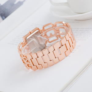 Orologio da <span class=keywords><strong>donna</strong></span> di alta qualità in <span class=keywords><strong>oro</strong></span> rosa ginevra con diamanti al quarzo <span class=keywords><strong>orologi</strong></span> in acciaio inossidabile - Product Image 5