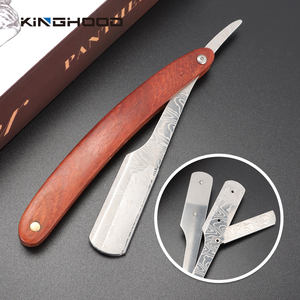 Afeitadora <span class=keywords><strong>de</strong></span> calidad para hombres, máquina <span class=keywords><strong>de</strong></span> <span class=keywords><strong>afeitar</strong></span> profesional <span class=keywords><strong>de</strong></span> corte <span class=keywords><strong>de</strong></span> garganta, con borde recto Vintage, para peluquero - Product Image 2