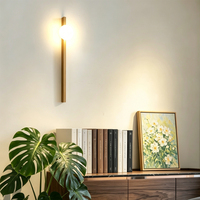 Applique murale LED en aluminium, luminaire de luxe, applique murale fantaisie