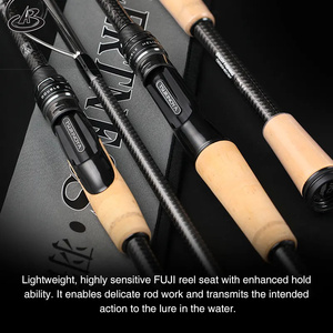 Spinning appât coulée <span class=keywords><strong>canne</strong></span> à pêche 6.7ft 6.9ft M MH 1 Section sensibilité carbone tige basse compétition <span class=keywords><strong>canne</strong></span> à pêche - Product Image 4