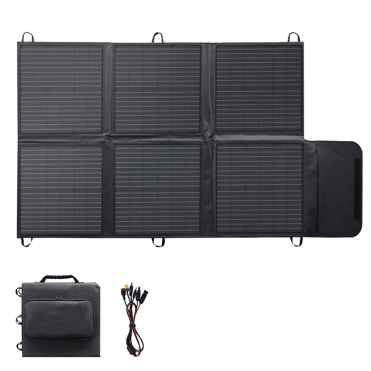 Portable 400W 300W <strong>200W</strong> 120W Flexible <strong>Solar</strong> <strong>Panels</strong> for Camping Waterproof Outdoor <strong>Foldable</strong> Design for Power Supply Charging