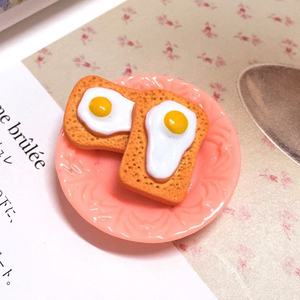 Surtido de Dijes de Resina de Simulación de Comida (Donuts y Pan) y Cabujones de Resina de Comida para Casa de Muñecas, Comida en Miniatura y Manualidades DIY - Product Image 1