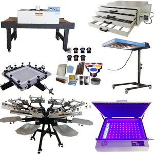 Venta de Fábrica: Kits Completos de 8 Mesas y 8 Colores para Impresión Manual de Serigrafía en Tela y Ropa - Product Image 4