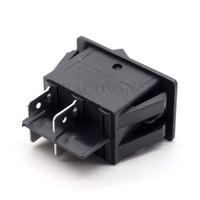 12V 35A 24V 18A 4 Pin Luz de niebla Interruptor basculante impermeable con LED para tablero de camión de coche