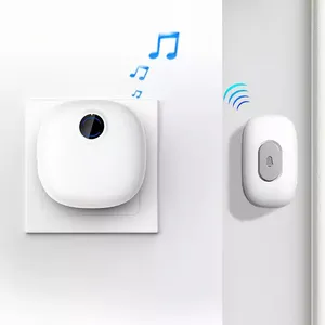 Wireless Doorbell Waterproof IP55 RANGE EU UK USA Plug smart Door Bell Chime battery 110V-220V 1 button 1 2 3 receiver AC power