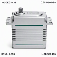 Moteurs servo 1000 kg à vendre XQ-POWER XQ-S9750D 30V Servo numérique sans balais Engrenage en acier inoxydable Boîtier en aluminium CNC RS485