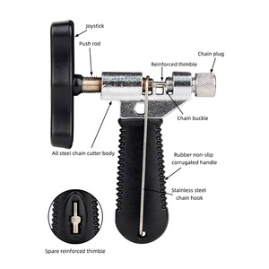 Bộ dụng cụ sửa xe đạp leo núi di động, nhẹ, sử dụng hàng ngày ZOYOSPORTS, làm bằng thép, dụng cụ tháo xích xe đạp, loại bỏ gỉ sét - Product Image 3