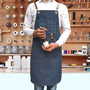 Tabliers de <span class=keywords><strong>boulanger</strong></span> personnalisés avec logo imprimé, style japonais tendance pour salons de thé et salons de manucure - Product Image 4