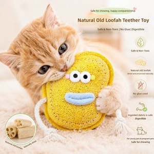Juguete para Gatos <span class=keywords><strong>de</strong></span> Luffa Comestible con Hierba Gatera, Barra Masticable Interactiva para Limpieza Dental y Masaje <span class=keywords><strong>de</strong></span> Encías, Origen Guangxi, Directo <span class=keywords><strong>de</strong></span> Fábrica, En Stock, Venta al por Mayor - Product Image 2