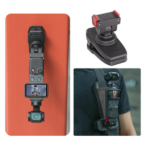 Clip magnétique pour sac à dos pour Pocket 4/3, adaptateur à dégagement rapide, base de clip alligator réglable pour accessoires de caméra DJI Pocket 4/3 - Product Image 1