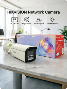 Cámara IP Hikvision 8M DS-2CD3686G3T-LIZSU Darkfighter2.0, 2.7-13.5mm, Varifocal Motorizada, PoE, CCTV 4K, AcuSense, Tipo Bala - Product Image 1
