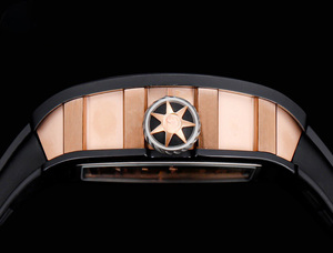 <span class=keywords><strong>Orologio</strong></span> Edizione Limitata 047 in Ceramica Nera Samurai Spirit Collector's Edition: <span class=keywords><strong>Orologio</strong></span> Meccanico Scheletrato con Tourbillon - Product Image 4