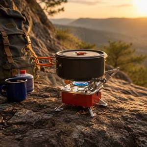 Estufa de Gas Portátil para Camping <span class=keywords><strong>Coku</strong></span>, de Acero Inoxidable, Mini, Potente, Ligera, de Butano, para Uso de Emergencia y Senderismo - Product Image 6