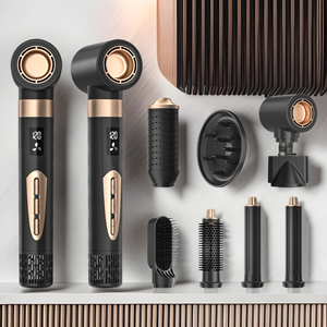 2025 Hochgeschwindigkeits-Haartrockner Anion Lockens tab Multifunktion ales ionisches Heißluftkamm-Set Neue Technologie Multi-in-One-Haarkamm - Product Image 2